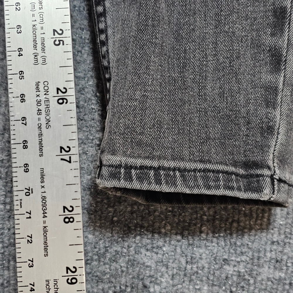 Calvin Klein Jeans CKJ 011 Skinny Gray Denim 27x30 Style 42BA508 Charcoal Mens - Picture 3 of 16